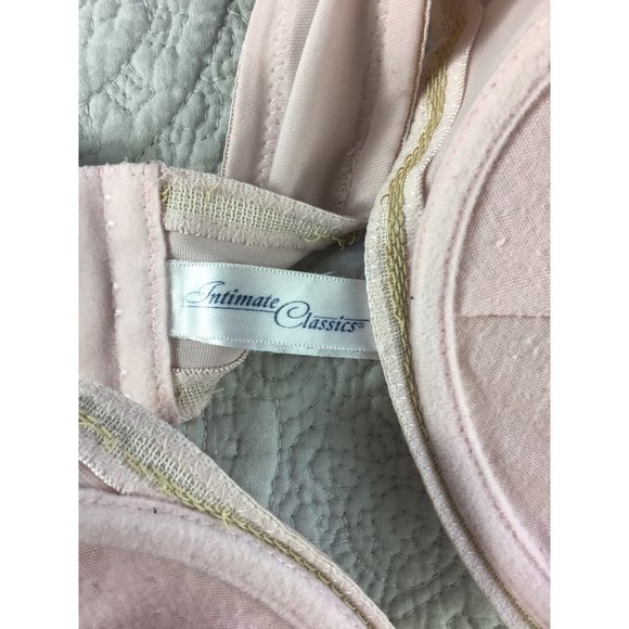 Intimate Classics Strapless Bra * Cups laced together  * 36C Taupe * Blend - Picture 4 of 4